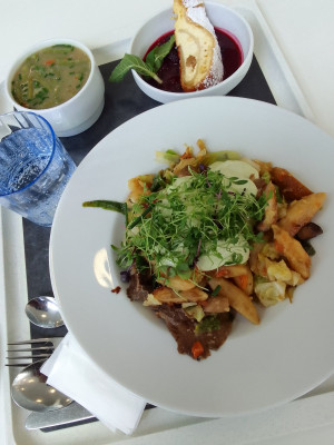 In der Kantine