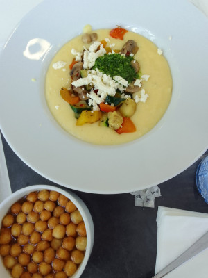 Polenta in der Kantine
