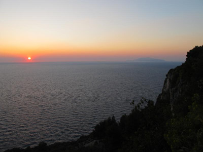 72 Sonnenuntergang mit Ischia .JPG