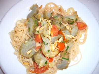 Spaghetti_mit_Artischocken_15.01.2007.JPG