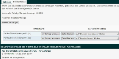 optional: Klick auf &quot;Im Beitrag anzeigen&quot;