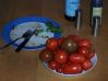 Tomate Goldenes Herz ist gegessen - restliche Ernte 1,4 kg.JPG
