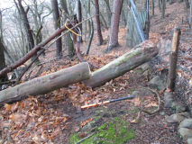 6 Stunden später das zweite Teilstück