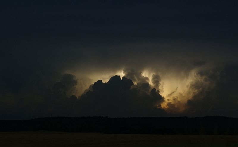 Gewitter über Münster