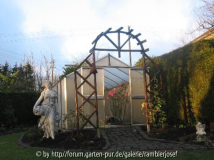 Der selbstgefertigte Rosen aus Holz