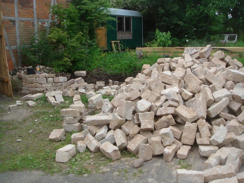 13 Tonnen Weser-Bergland Bunt-Sandstein