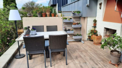 Terrasse in April