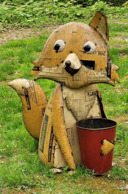 12 Schoppenwihr Blechkatze