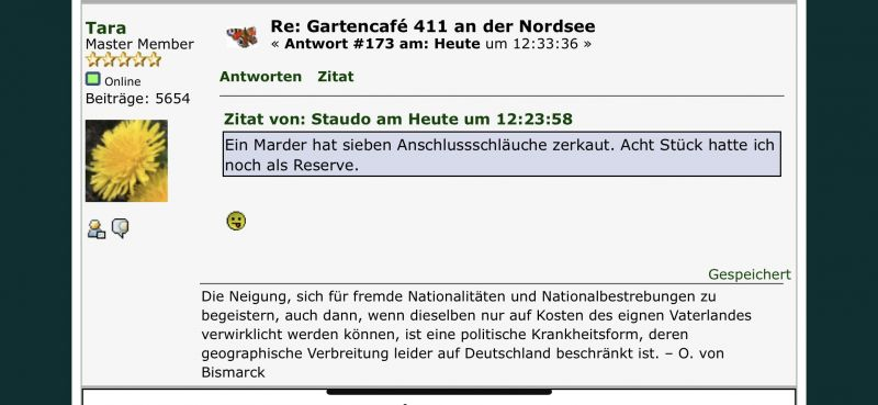 Reichsflagge Caféthread