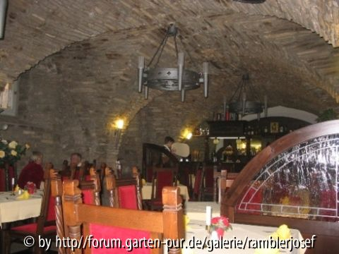 Im Ratskeller ließ es sich gut speisen