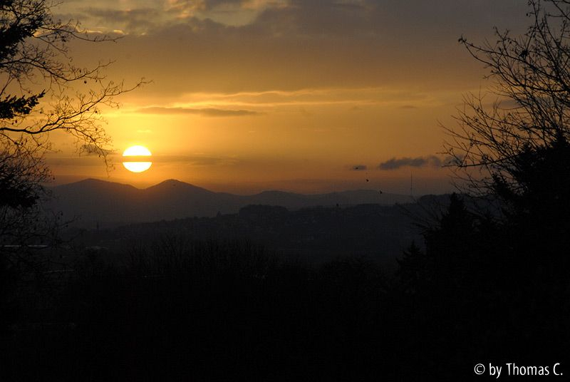 November-Sonnenaufgang