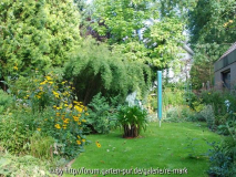 Garten mit Bambus