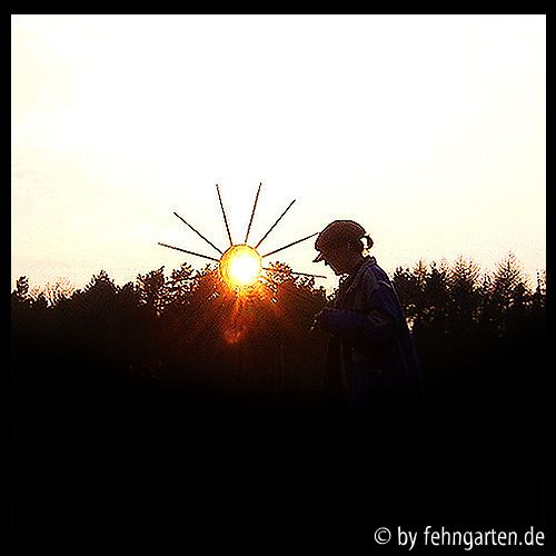 geschweisste sonne mit sonne