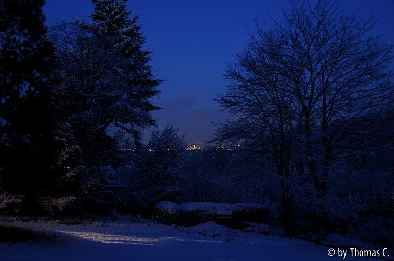 Schneeabend 1