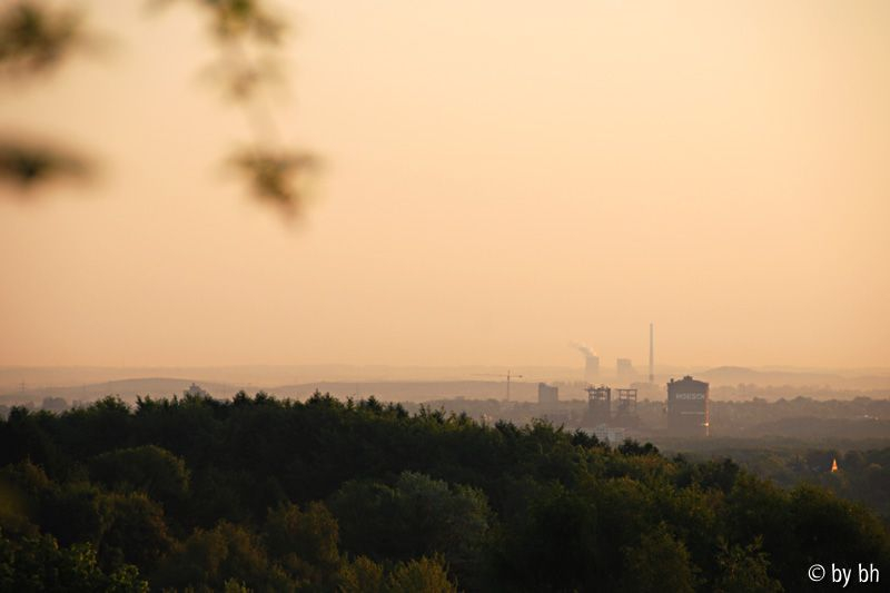 Ruhrpott im frühen Morgenlicht