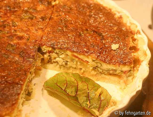 mangold-quiche