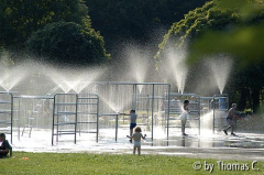 Radweg zur Arbeit: Wasserspielplatz 1