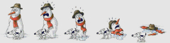 Schneemann ade