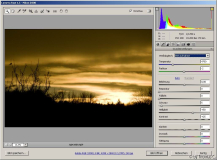 Sonnenuntergang 4700 k