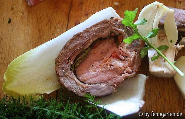 rindersteak rucolafülle