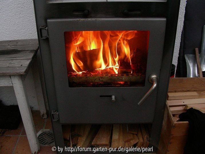 wärmer im Wintergarten