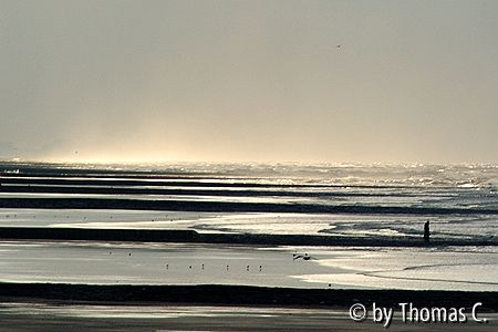 Belgische Küste - Nordsee bei Oostende