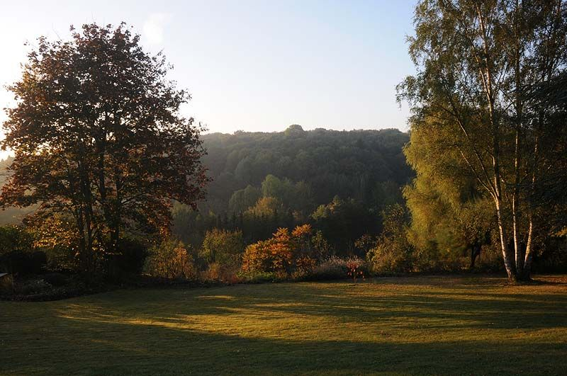 Oktobermorgen Südhang