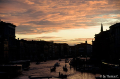 Venedig abends - Canal Grande