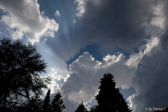 Monsunwolken im Rheinland