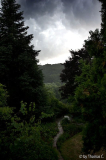 Schwere Regenwolken