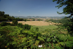 Gubbio aus der Ferne