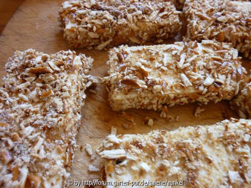 panierter Tofu