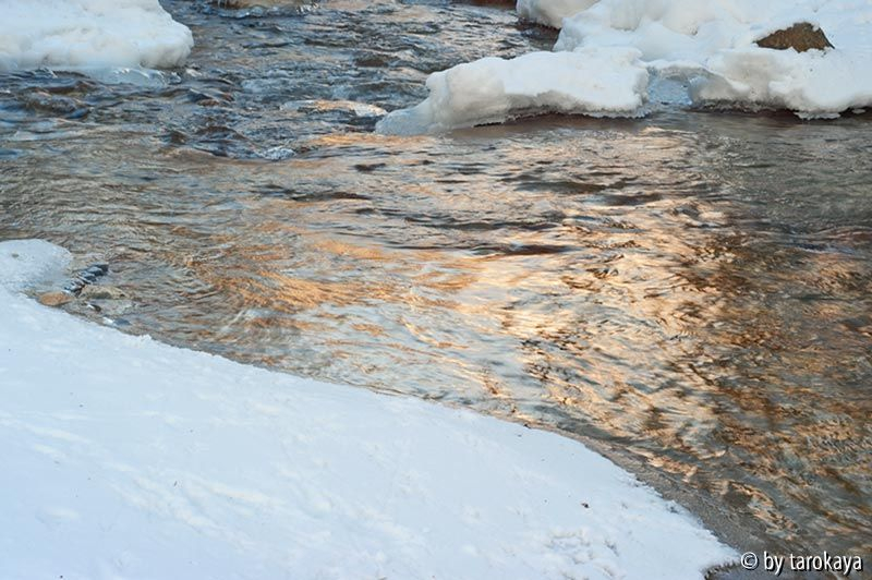 am ende eines wintertages