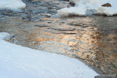 am ende eines wintertages