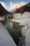 verzasca im winter