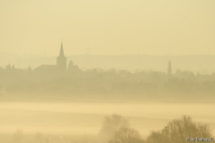 Aprilmorgen: Blick nach Sechtem