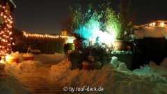 Winter auf der Terrasse