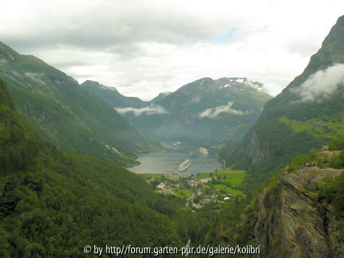 Geirangerfjord von oben II