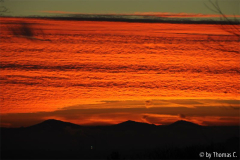 Bei Sonnenaufgang im November