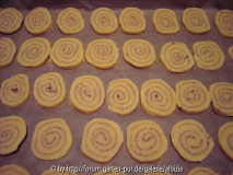 Schnecken, aber aus Zimt