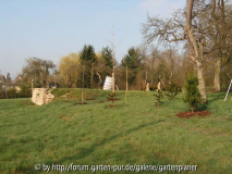 Blick zum Plateau