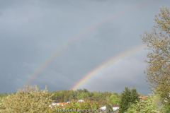 gespiegelter Regenbogen