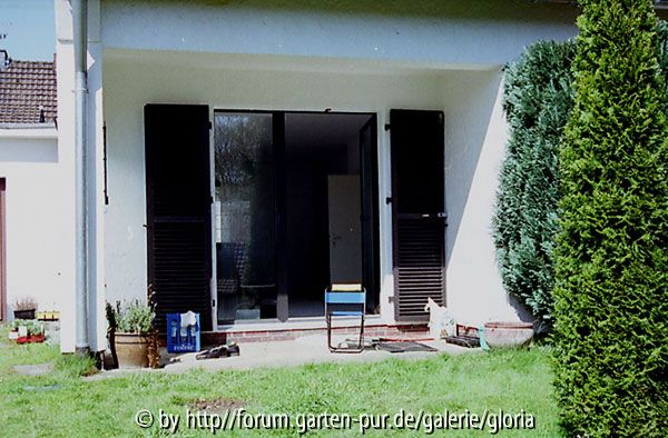 Terrasse vorher